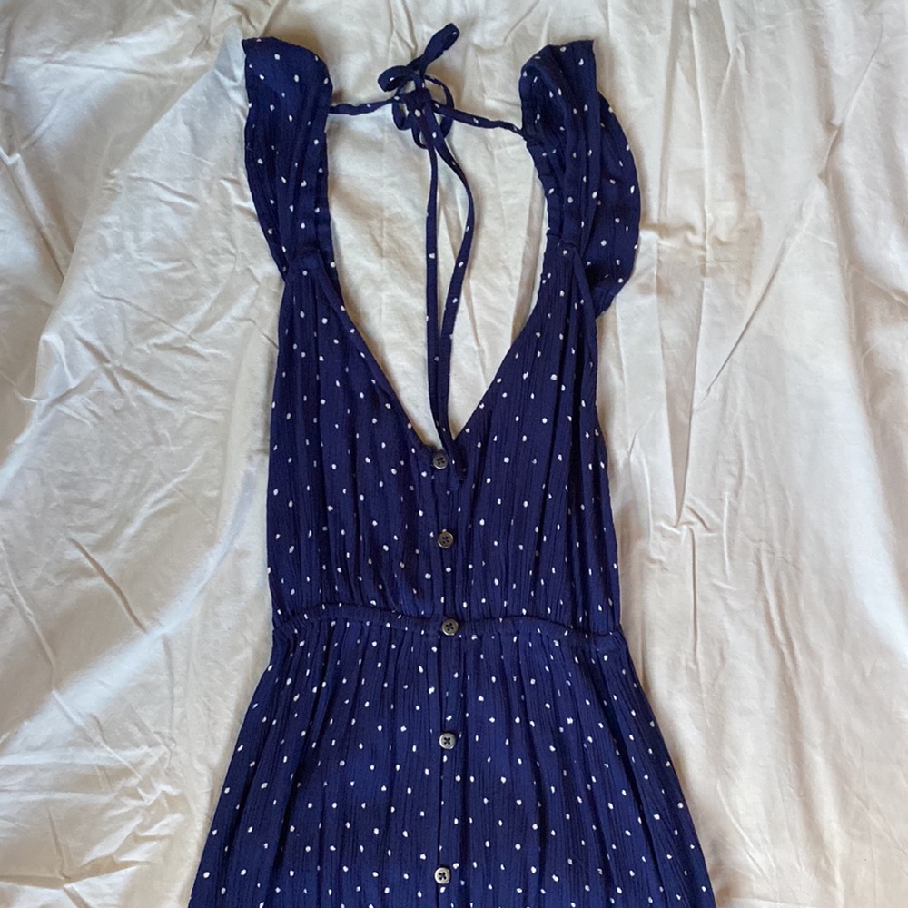 Billabong maxi polka dot dress (xsmall)